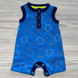 ⭐Cat & Jack Baby Boys Summer Romper Newborn⭐